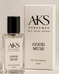 AKS Perfumes GOOD MUSE eau de parfum bottle and box